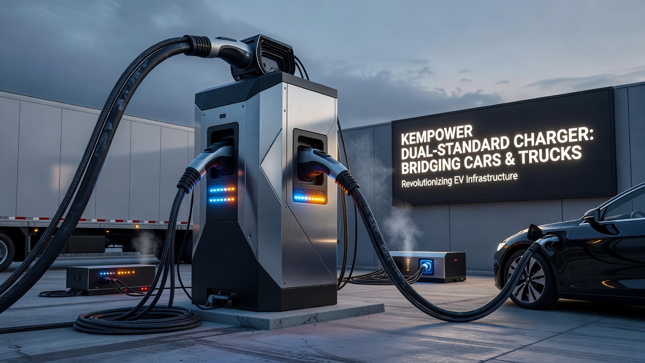 Kempower Debuts Dual-Standard Charger Bridging Cars and Trucks