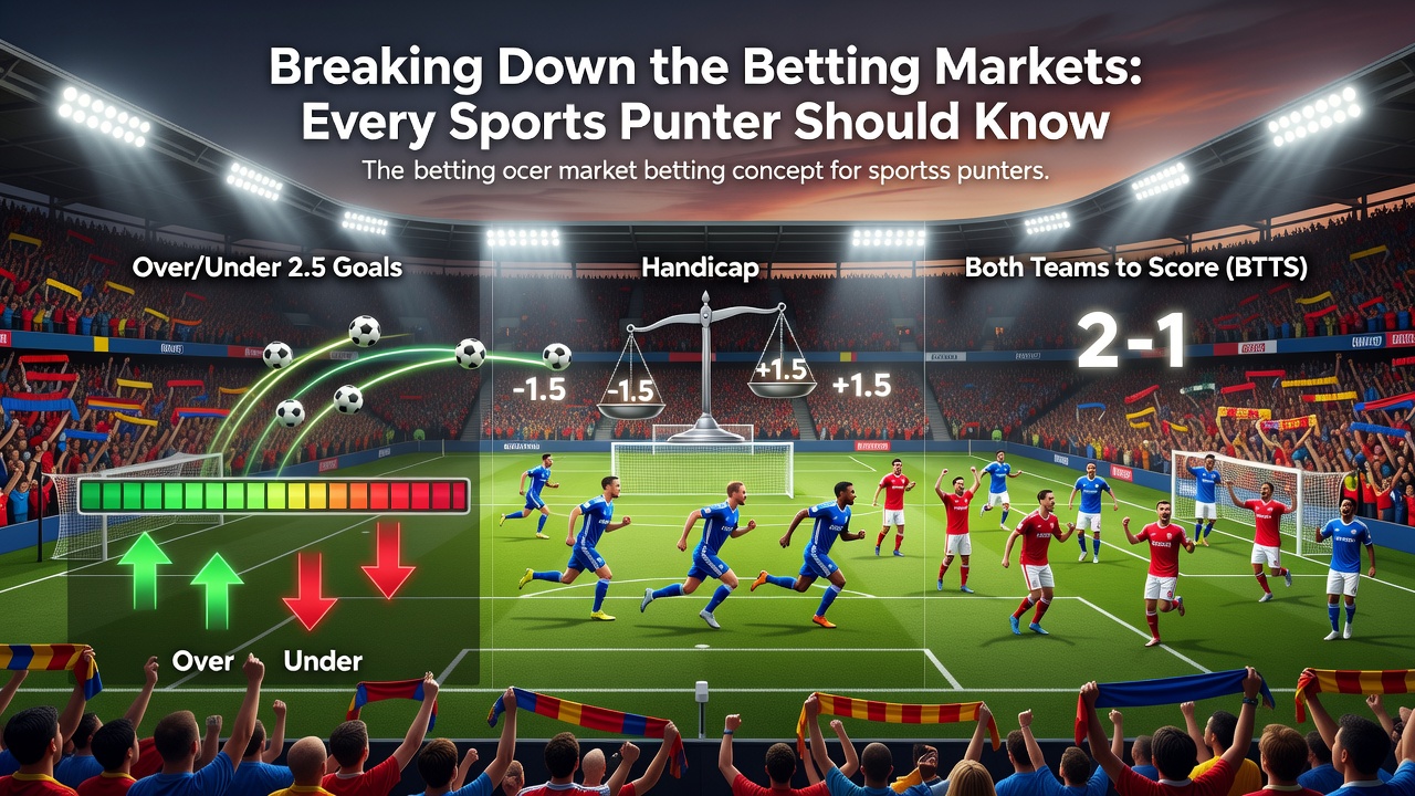 Breaking Down the Betting Markets Every Sports Punter Should Know