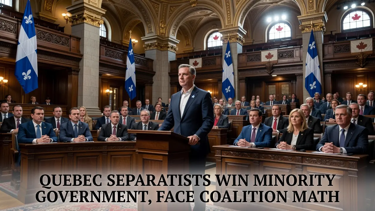 Quebec Separatists Win Minority Government, Face Coalition Math