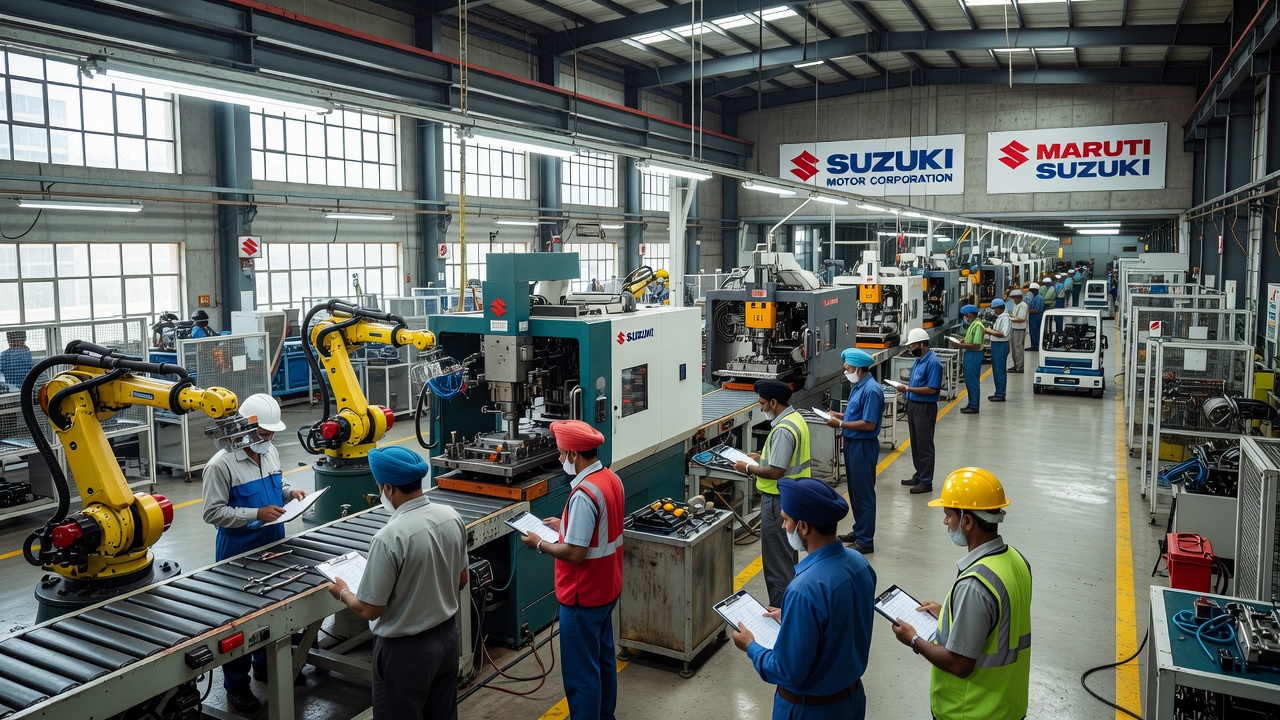 Suzuki Pushes Indian Suppliers to Pause Lines for Maintenance
