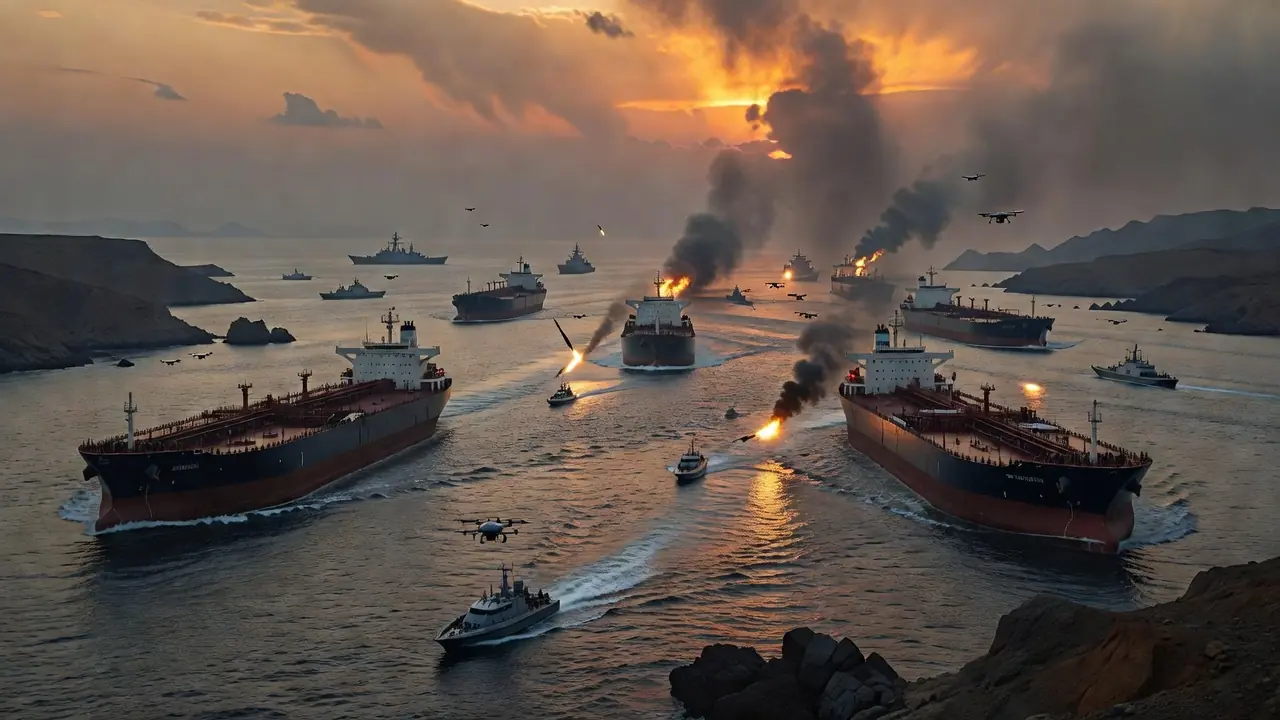 Iran's Quiet Campaign in the Strait of Hormuz Raises Shipping Risk
