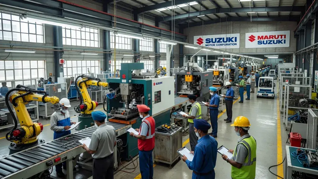 Suzuki Pushes Indian Suppliers to Pause Lines for Maintenance