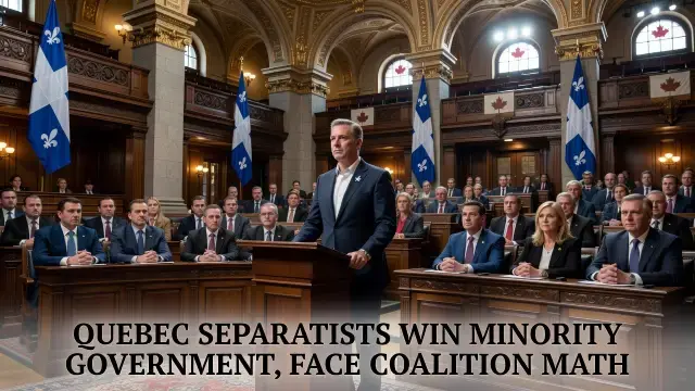 Quebec Separatists Win Minority Government, Face Coalition Math
